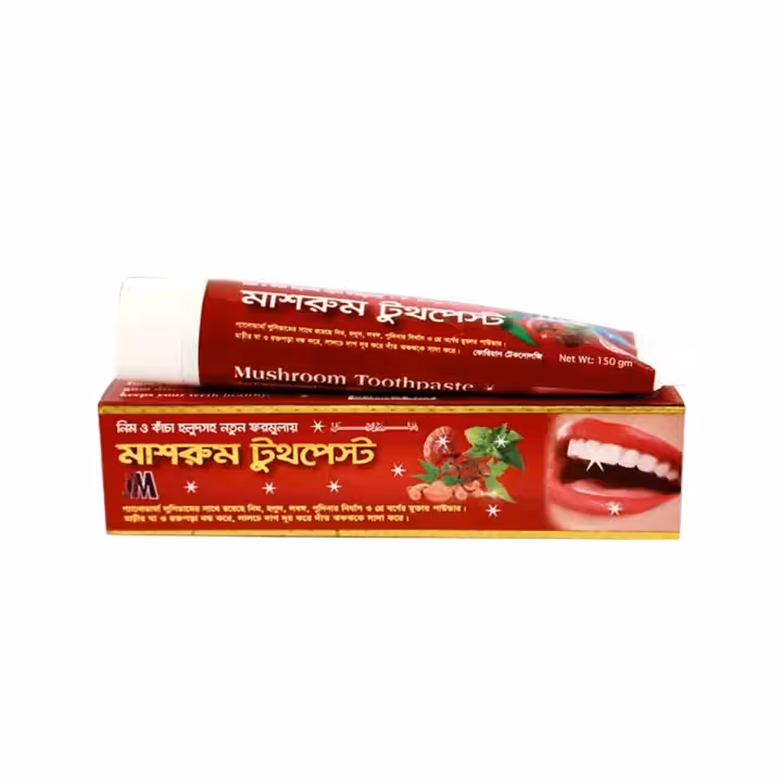 Mushroom Enamel Loss Toothpaste - 150g Modern Herbal_converted