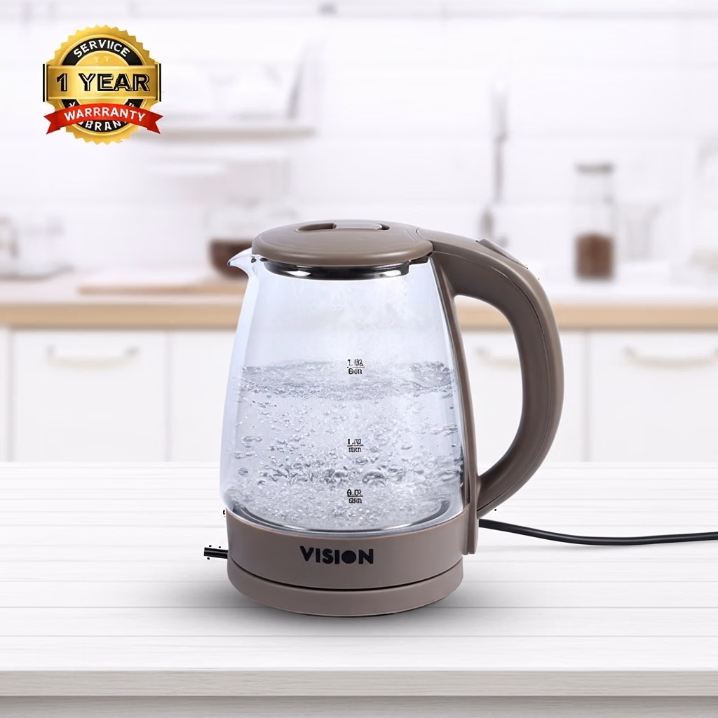Vision Electric Kettle 1.8 Liter VIS-EK-018 (Glass)