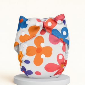 Washable Diaper (Knitted Fabric) – with 2 Pads