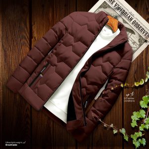Exclusive Padding Jacket for Men Maroon