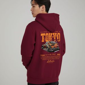 Drop Shoulder Hoodie for Men and Women