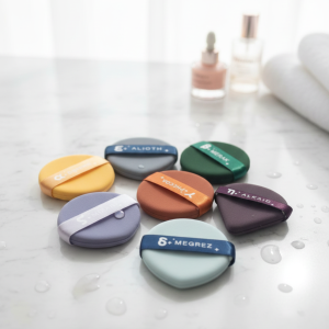 7 Pcs Colorful Makeup Puff Set