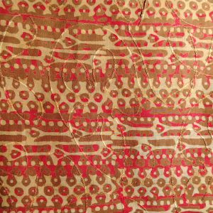 আড়ি কাজের মধ্যে বাটিক থ্রি পিস