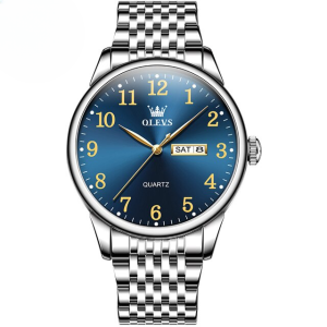 Olevs 5535S Stainless Steel Analog Watch For Men2