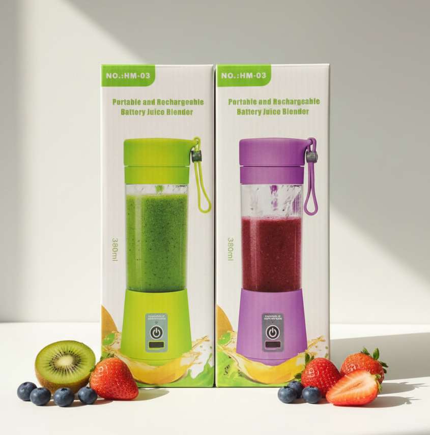 Portable and Rechargeable Battery Juice Blender