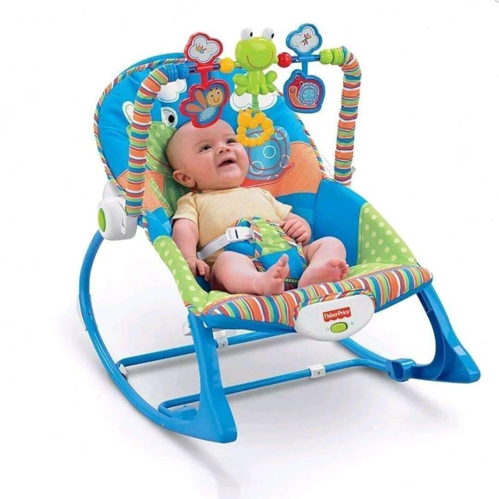Dancing Rocker Toy Baby Rocker with Musical Toy Bar & Vibrations - PikBay