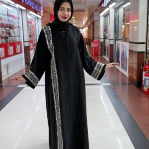 Turkish Inspired Stylish Abaya with Elegant Design