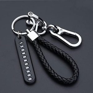 Anti-lost keychain with Mobile Number for Bicycle Car Auto Motor Cycle Key Ring Gift2