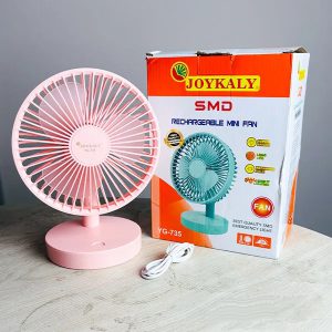 Joykaly YG-735 Rechargeable Multiple Modes Portable Desk Table Fan