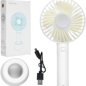 Mini Fan Very Stylish Rechargeable Hand Fan Usb Lithium Battery - Charger Fan3