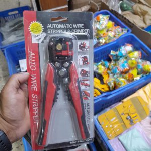 Multi-functiona Cable Wire Stripper with Cutter & Crimper Automatic Wire Stripping Pliers Crimping Tool 10-24AWG2