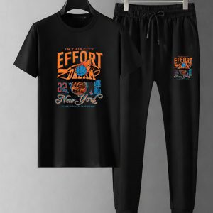 Trendy Mash T-Shirt & Trouser Combo Set