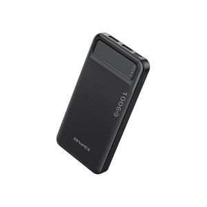 🔋 Awei P5K 10000mAh Power Bank | Fast Charging 2.1A | Dual USB Output | 6 Months Warranty