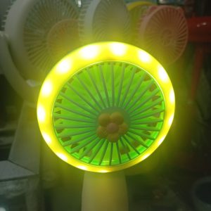 LED লাইটসহ পোর্টেবল হ্যান্ড ফ্যান