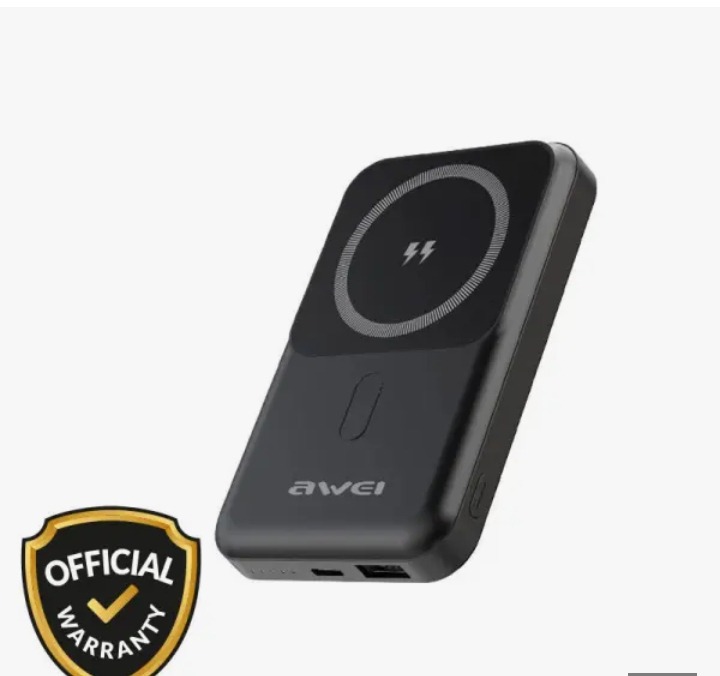 Awei P139K 10000mAh Magnetic Wireless Power Bank đ | 15W Wireless & 22.5W Fast Charging - Image 2