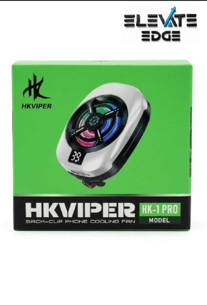 HK-1 Pro Mobile Cooling Fan | RGB Gaming Cooler ❄️🎮