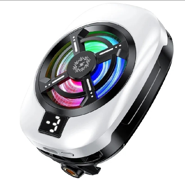 HK-1 Pro Mobile Cooling Fan | RGB Gaming Cooler ❄️🎮 - Image 2