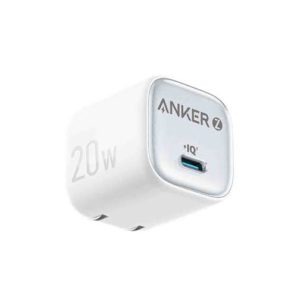 Anker Zolo 20W Fast Charger (IQ + PD) – iPhone/Samsung/Pixel Compatible | 18 Months Warranty