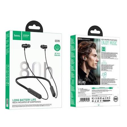 Hoco ES70 Bluetooth Neckband | সুপার সাউন্ড কোয়ালিটি ও লং ব্যাটারি লাইফ 🎧 - Image 3