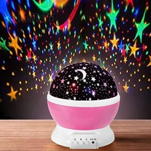 Star Master Dream Rotating Projection Lamp – Color Depends on Availability