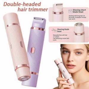 2-in-1 Women’s Electric Trimmer & Shaver – USB Rechargeable