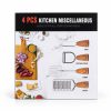 4 Pcs Kitchen Miscellaneous Gadgets