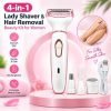 4-in-1 Rechargeable Lady Shaver & Hair Removal Beauty Kit