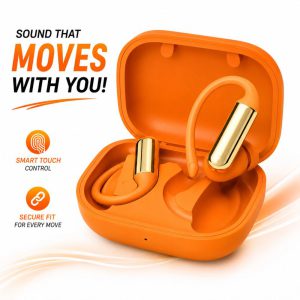 CD001 Open Ear TWS Earbuds – Hi-Res Audio, ANC & Type-C Charging