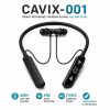 Cavix-001 Wireless Neckband Earphone – Bluetooth V5.4 In-Ear Headset with 400H Long Battery Life, ENC Noise Reduction, LED Digital Display & Voice Change Feature