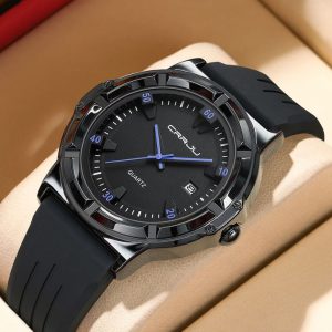 Crrju 5030 Premium Silicone Strap Watch