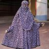 Elegant Long Palazzo Khimar Set for Women2