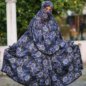 Elegant Long Palazzo Khimar Set for Womens