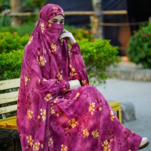 Elegant Palazzo Long Khimar Set for Women