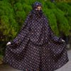 Elegant Palazzo long Khimar Set