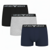 Emporio Armani Men’s Boxer Shorts 3-Pack – Multi Color