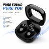 HnB Y19 Mini TWS Earbuds – Invisible Wireless Earbuds with LED Display