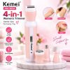 Kemei KM-3024 4-in-1 Rechargeable Women’s Grooming Kit