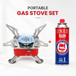 Kovar K-202 Portable Camping Stove – Butane Gas Stove for Hiking