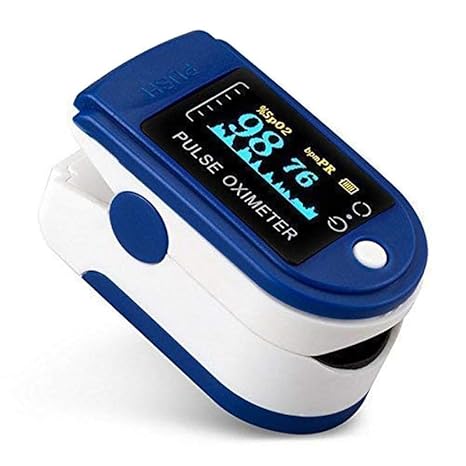 LK87 Fingertip Pulse Oximeter with thermometer