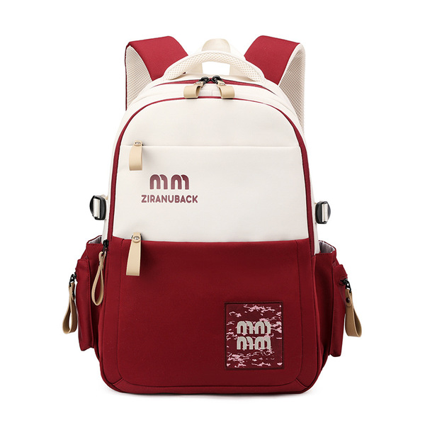 Natural Fish Oxford Backpack – Unisex Japan Style 20-36L Travel Bag