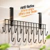 Over The Door 19-Hook Hanger – Space-Saving Door Organizer Rack