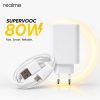 Realme 80W Super Fast Charger with Cable – SuperVOOC Adapter