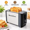 Silver Love Premium Electric Bread Toaster 750 W