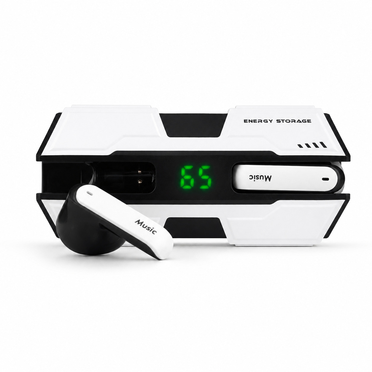 True Wireless Earbuds Sport K8 – Bluetooth Earphones with Deep Bass, Touch Control & LED Digital Display