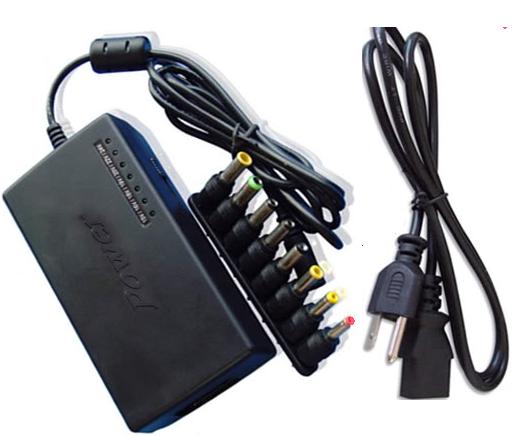 Universal Laptop Charger – Multi-Port AC Adapter with Multiple Connectors
