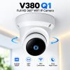 V380 Q1 3MP 360° WiFi Security Camera – Full HD Indoor CCTV with Night Vision