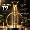 Vintage T9 Rechargeable Hair Clipper & Beard Trimmer – 120 Min Runtime