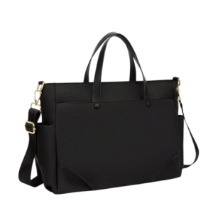 White Lily Women’s Oxford Tote Bag – Large Waterproof Shoulder Handbag for Travel & Shopping