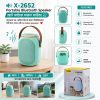 X-2652 Portable Bluetooth Speaker – Compact Mini Wireless Speaker Select 91 more words to run Humanizer.