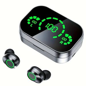 YDmini TWS Earbuds Bluetooth 5.3 – 9D Hi-Fi Sound & LED Display
